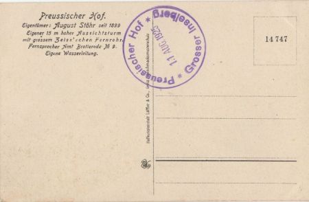 Inselsberg - Preußischer Hof