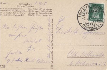 Schwarzburg - mit Trippsteinhäuschen Schwarzburg - mit Trippsteinhäuschen
