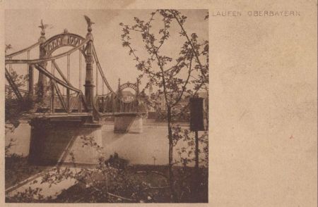Laufen, Salzach - Brücke Laufen, Salzach - Brücke