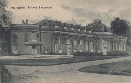 Potsdam, Sanssouci - Schloss Potsdam, Sanssouci - Schloss