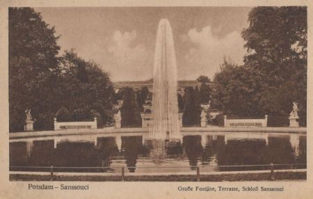 Potsdam, Sanssouci - Große Fontäne Potsdam, Sanssouci - Große Fontäne