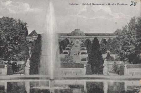 Potsdam, Sanssouci - Große Fontäne Potsdam, Sanssouci - Große Fontäne