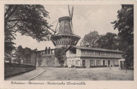 Potsdam, Sanssouci - Historische Wndmühle Potsdam, Sanssouci - Historische Wndmühle