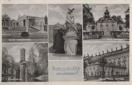 Potsdam, Sanssouci - 5 Parkbilder Potsdam, Sanssouci - 5 Parkbilder