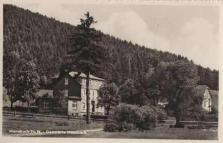 Ilmenau-Manebach - Gaststätte Moosbach Ilmenau-Manebach - Gaststätte Moosbach
