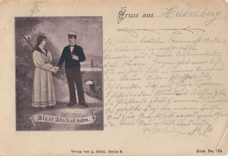Abschied - - Gruss aus Abschied - - Gruss aus