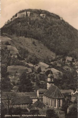 Königstein - mit Festung Königstein - mit Festung
