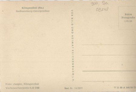 Klingenthal - Sachsenberg-Georgenthal