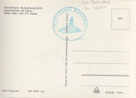 Kyffhäuser - Fernsehturm Kulpenberg