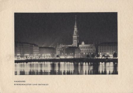 Hamburg - Binnenalster und Rathaus Hamburg - Binnenalster und Rathaus