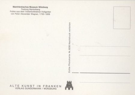 Würzburg - Festung Marienberg, Putten Würzburg - Festung Marienberg, Putten