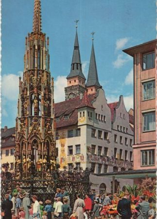 Nürnberg - Schöner Brunnen Nürnberg - Schöner Brunnen