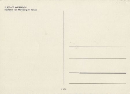Wiesbaden - Stadtblick
