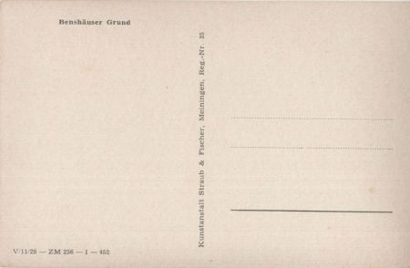 Dermbach-Bernshausen - Benshäuser Grund Dermbach-Bernshausen - Benshäuser Grund