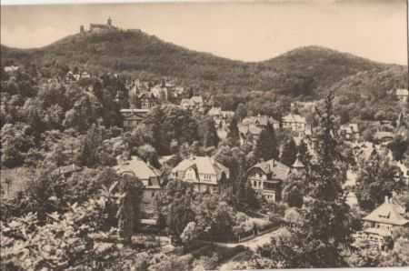 Eisenach, Thüringen - Blick zur Wartburg Eisenach, Thüringen - Blick zur Wartburg