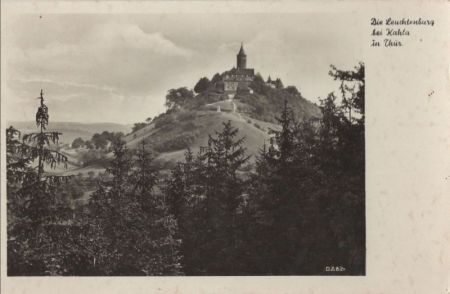 Kahla, Thüringen - Leuchtenburg Kahla, Thüringen - Leuchtenburg