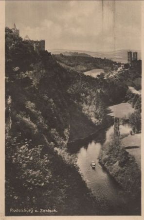 Rudelsburg (OT von Bad Kösen-Saaleck) - mit Saaleck Rudelsburg (OT von Bad Kösen-Saaleck) - mit Saaleck