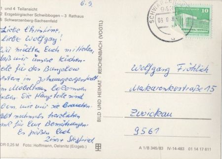 Schwarzenberg / Erzgebirge - 5 Bilder Schwarzenberg / Erzgebirge - 5 Bilder