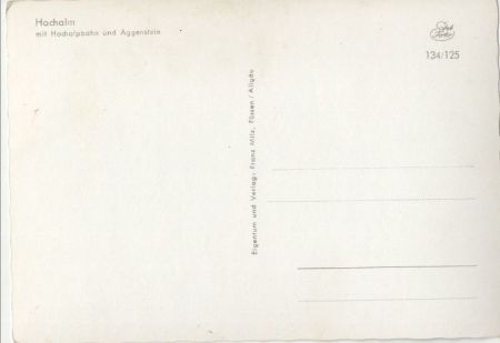 Aggenstein - Hochalm mit Hochalpbahn Aggenstein - Hochalm mit Hochalpbahn