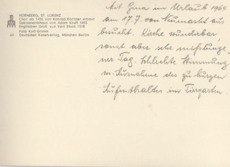 Nürnberg - St. Lorenz, Chor Nürnberg - St. Lorenz, Chor