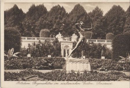 Potsdam, Sanssouci - Bogenschütze Potsdam, Sanssouci - Bogenschütze