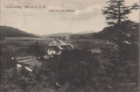 Hinterzarten - Blick auf den Feldberg Hinterzarten - Blick auf den Feldberg