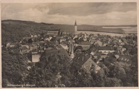 Schneeberg, Erzgebirge - Ansicht Schneeberg, Erzgebirge - Ansicht