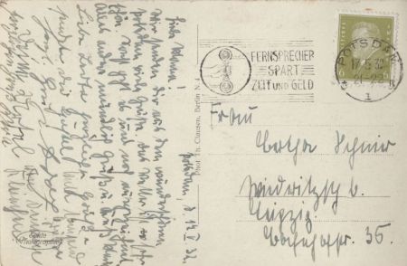 Potsdam - Orangerie mit Fontäne