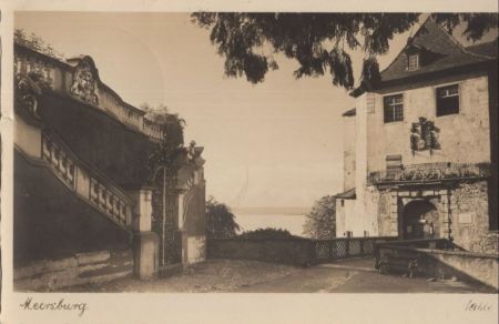 Meersburg - Blick zum See Meersburg - Blick zum See