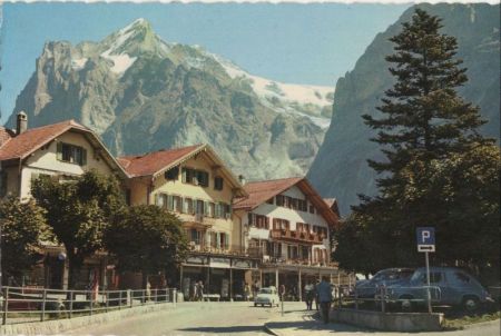 Grindelwald - Schweiz - mit Wetterhorn Grindelwald - Schweiz - mit Wetterhorn
