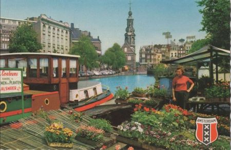 Amsterdam - Niederlande - Blumenmarkt Singel Amsterdam - Niederlande - Blumenmarkt Singel