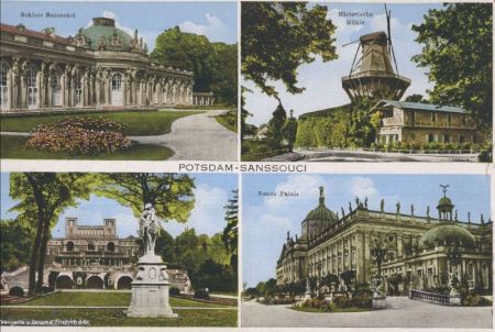 Potsdam, Sanssouci - 4 Bilder Potsdam, Sanssouci - 4 Bilder