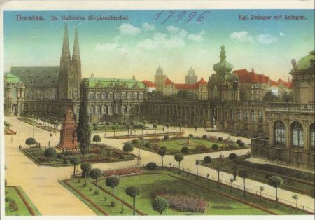 Dresden - Hofkirche - Reproduktion Dresden - Hofkirche - Reproduktion