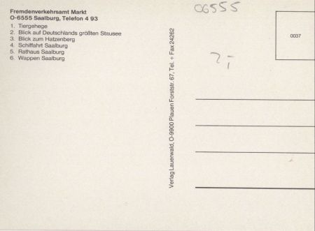 Saalburg-Ebersdorf - 5 Bilder Saalburg-Ebersdorf - 5 Bilder