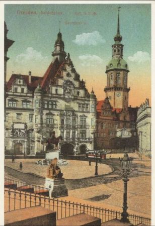 Dresden - Schloss - Reproduktion Dresden - Schloss - Reproduktion