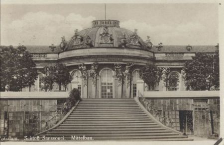 Potsdam, Sanssouci - Schloss Mittelbau Potsdam, Sanssouci - Schloss Mittelbau