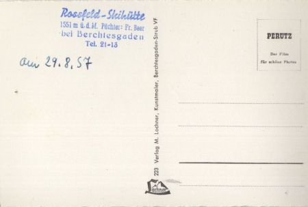Oppenau-Lierbach - Skihütte am Rossfeld