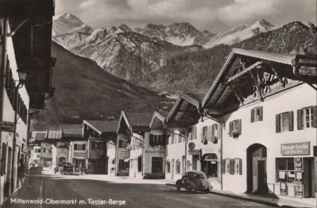 Mittenwald - Obermarkt Mittenwald - Obermarkt