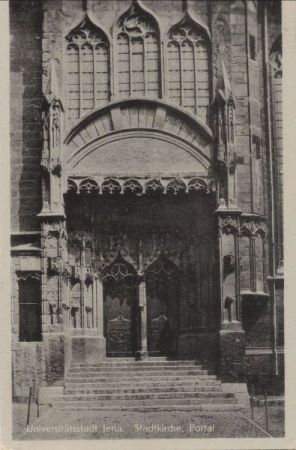 Jena - Portal Stadtkirche Jena - Portal Stadtkirche