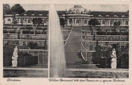 Potsdam, Sanssouci - Schloss Potsdam, Sanssouci - Schloss