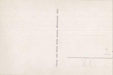 Mittenwald - Mathias-Klotz-Denkmal
