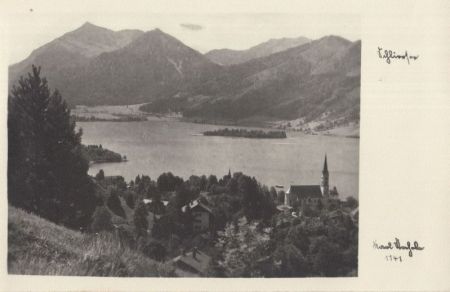 Schliersee - von oben Schliersee - von oben