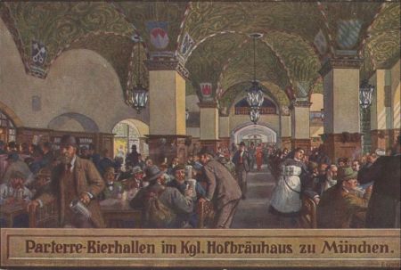 München - Hofbräuhaus, Parterre-Bierhallen München - Hofbräuhaus, Parterre-Bierhallen