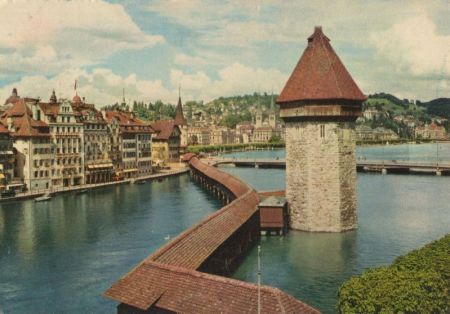 Luzern - Schweiz - Kapellbrücke Luzern - Schweiz - Kapellbrücke