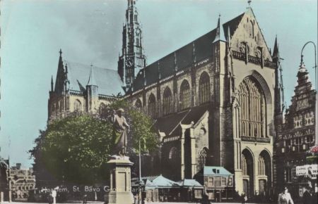 Haarlem - Niederlande - St. Bavo Grote Marktzijde Haarlem - Niederlande - St. Bavo Grote Marktzijde
