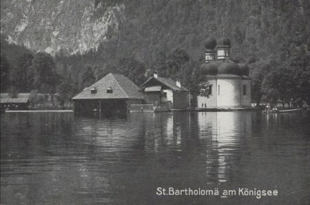 Königssee - St. Bartholomä Königssee - St. Bartholomä