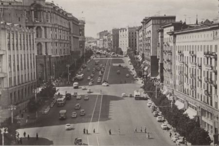Moskau - Russland - Gorkistraße Moskau - Russland - Gorkistraße