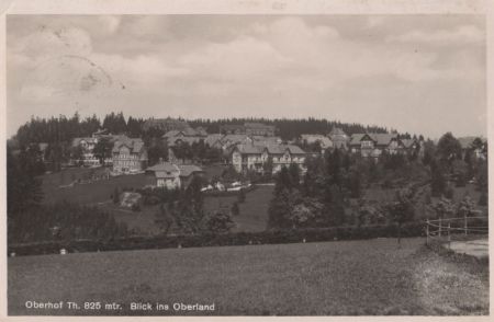Oberhof - Blick ins Oberland Oberhof - Blick ins Oberland