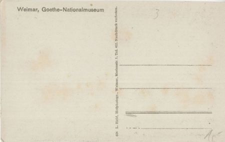 Weimar - Goethe-Nationalmuseum, Gelber Saal