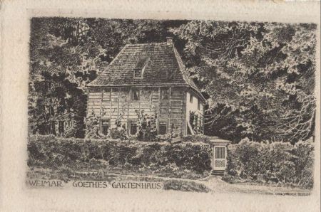 Weimar - Goethes Gartenhaus Weimar - Goethes Gartenhaus